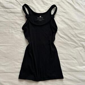 Black Banana Republic tank top with knotted straps Size medium